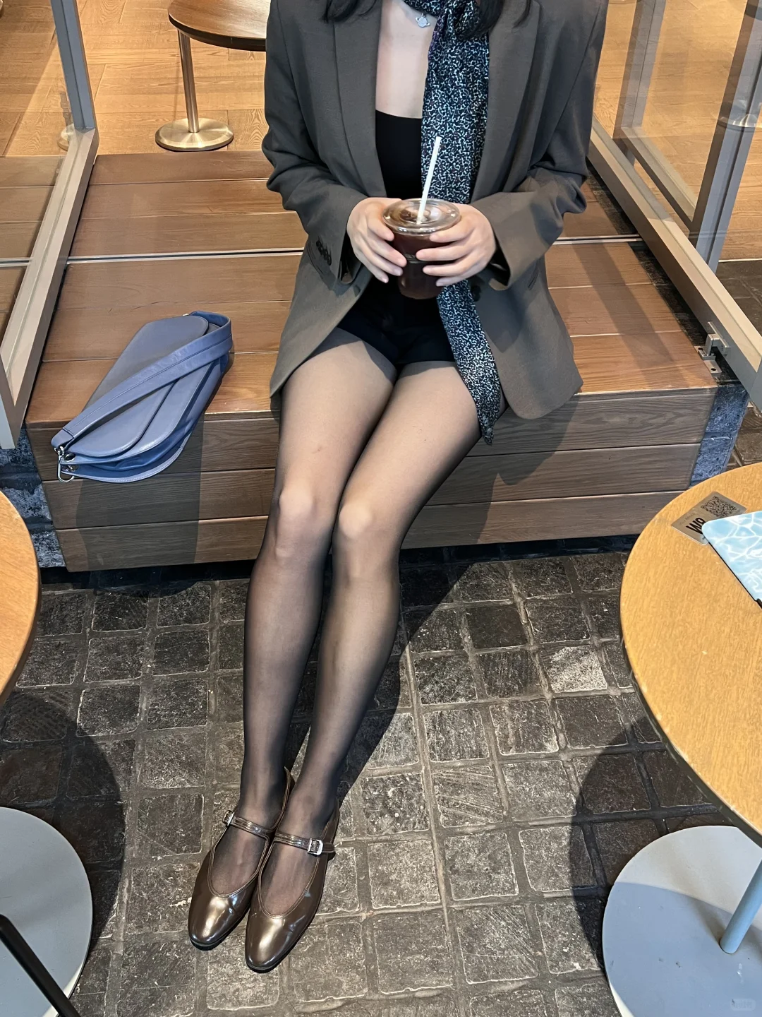 丝袜质感决定穿搭level 🖤小众黑丝封神版