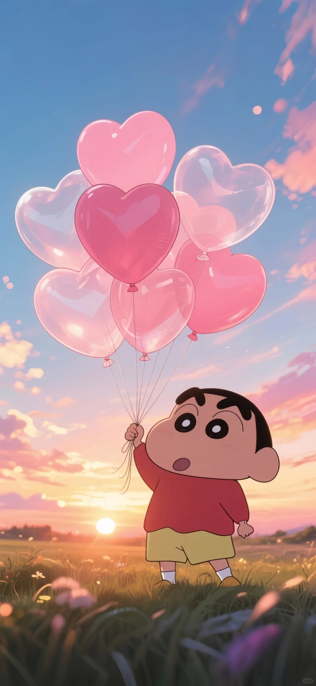 小新壁纸｜晚霞都变得甜甜的✨