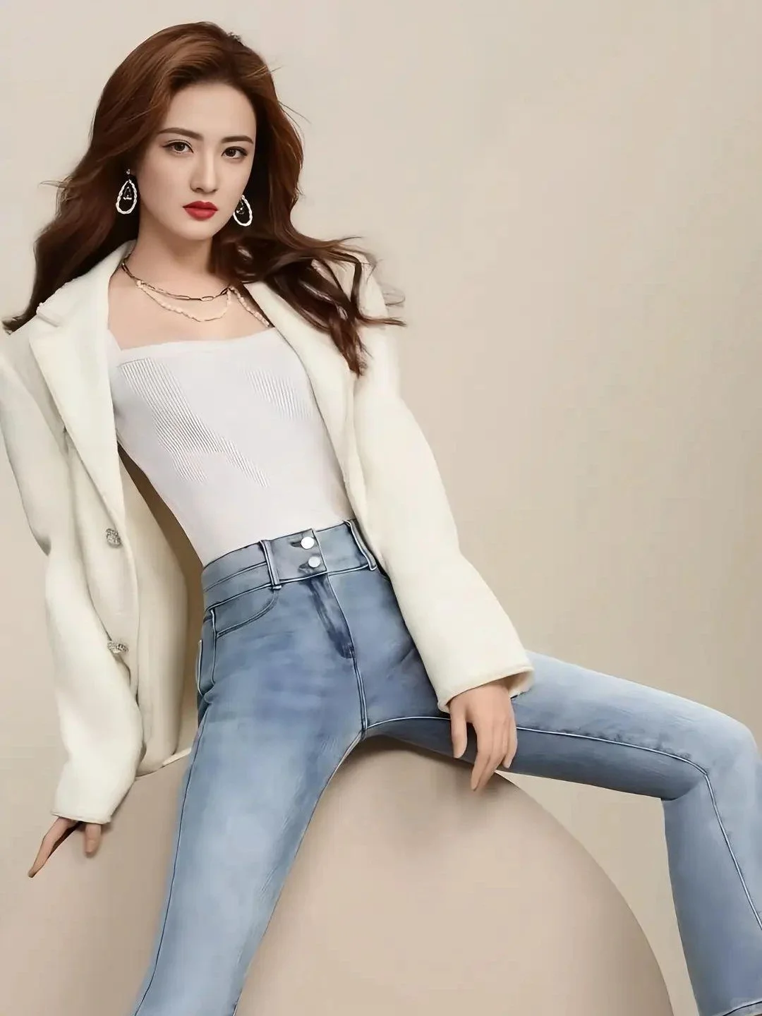 明艳系女神的颜值暴击