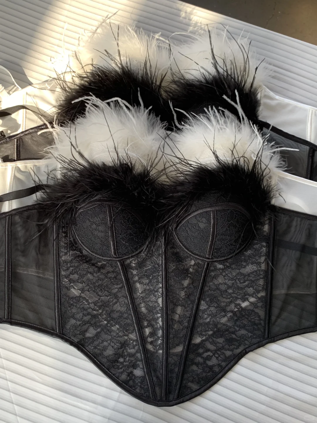 鱼骨胸衣源头工厂，无滤镜实拍，🉑少量批～