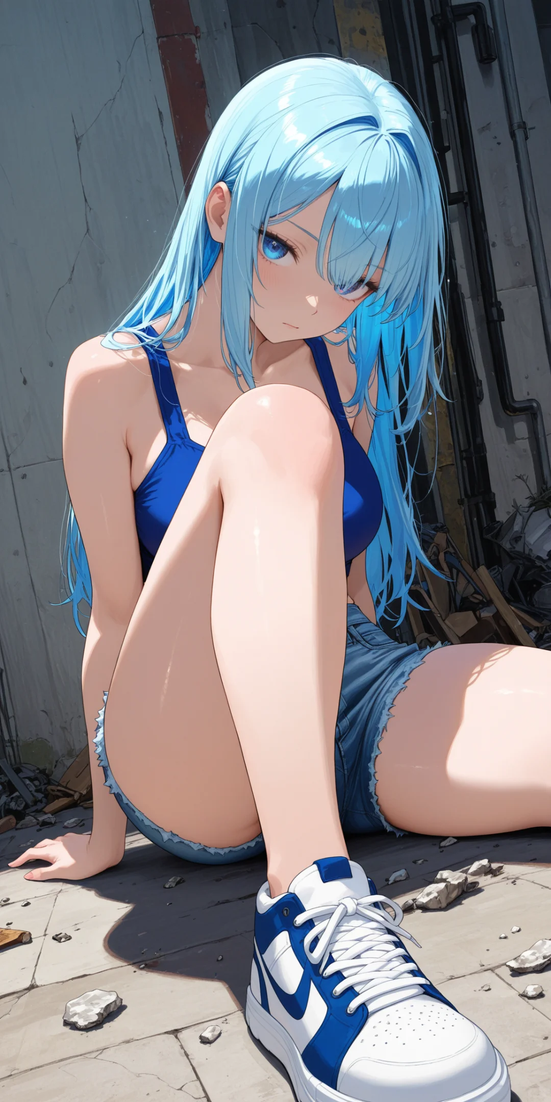 健身的美腿（点击全屏）