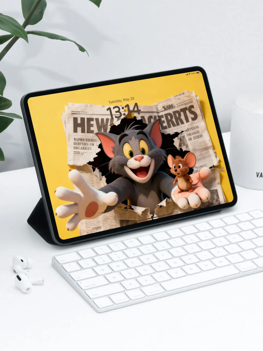 106:汤姆与杰瑞🧀平板壁纸