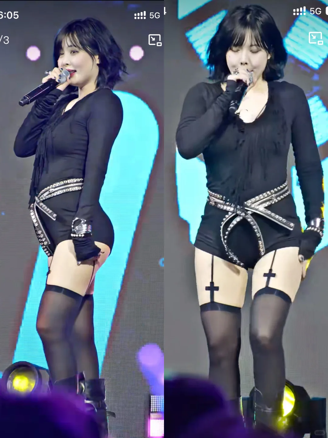 泫雅才98斤，镜头这么可怕的吗