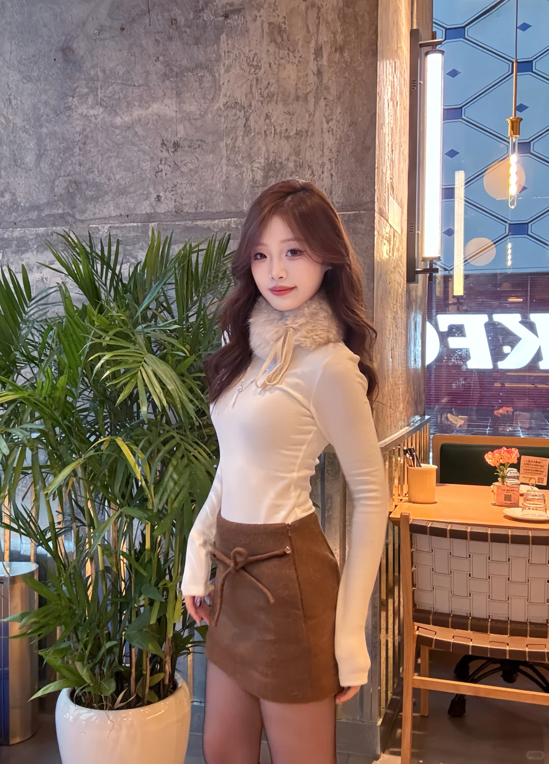 谁穿谁好看的韩系小裙子～