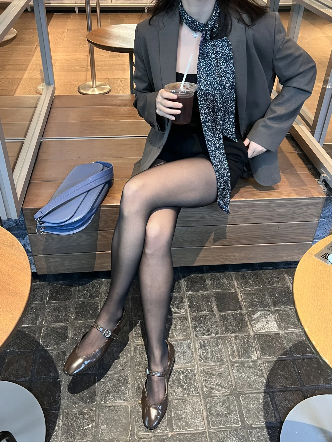 丝袜质感决定穿搭level 🖤小众黑丝封神版