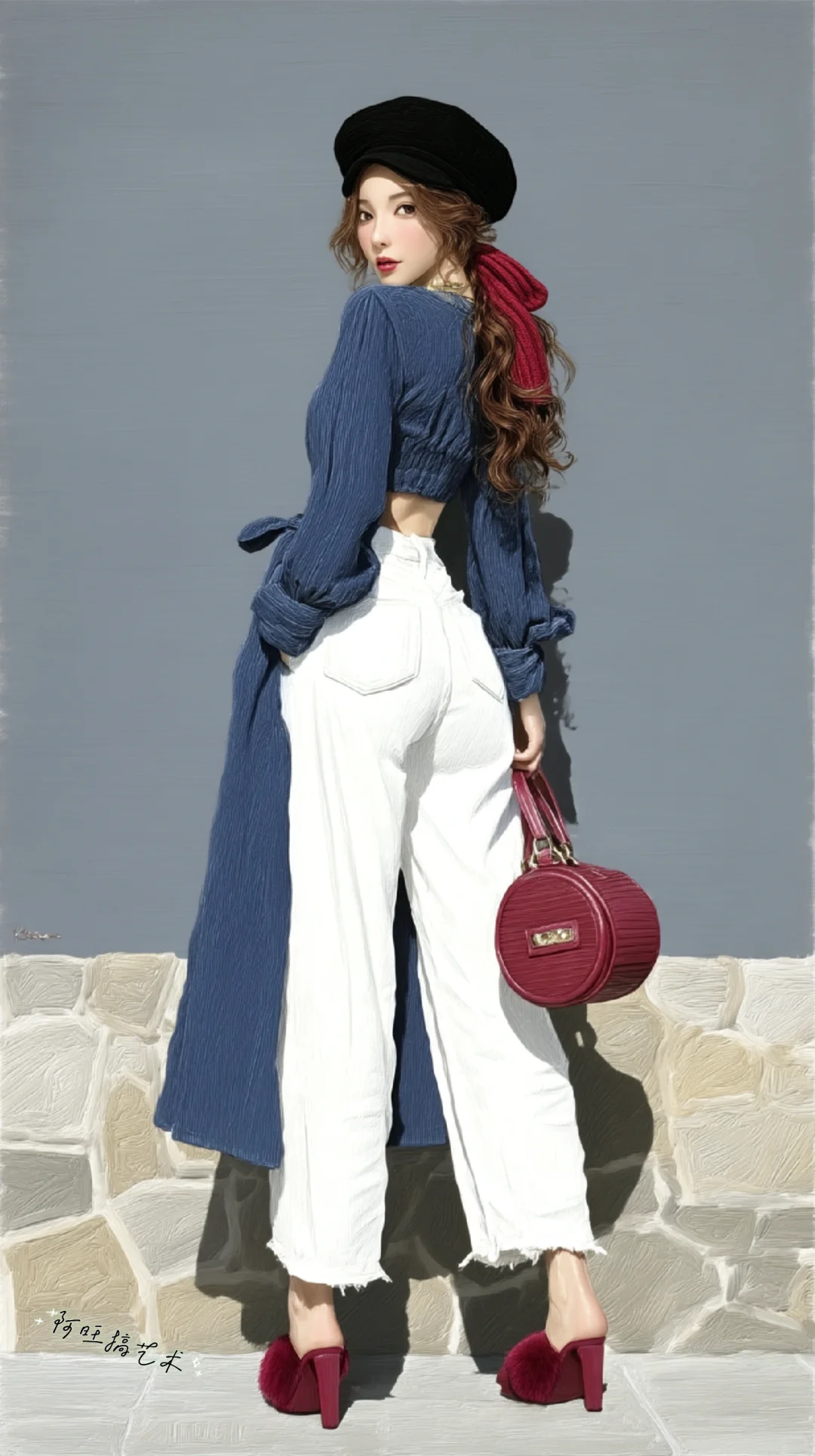 「挑战画100篇背影」可下载文件（25/100）