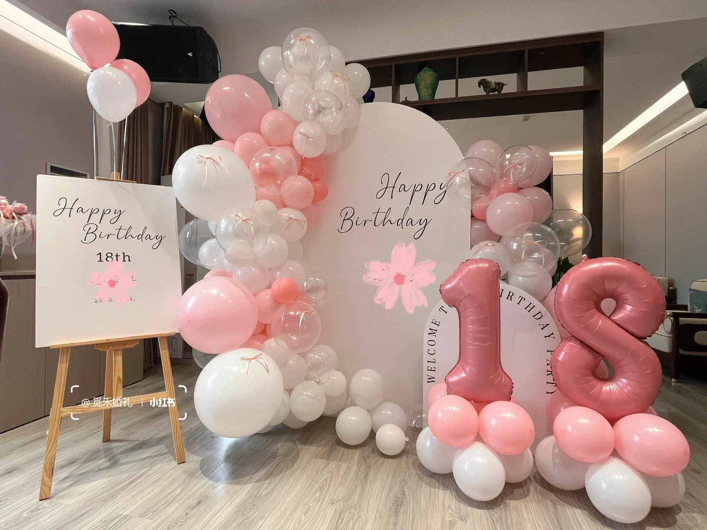 浪漫粉色party 满足每个女孩子都有的少女心