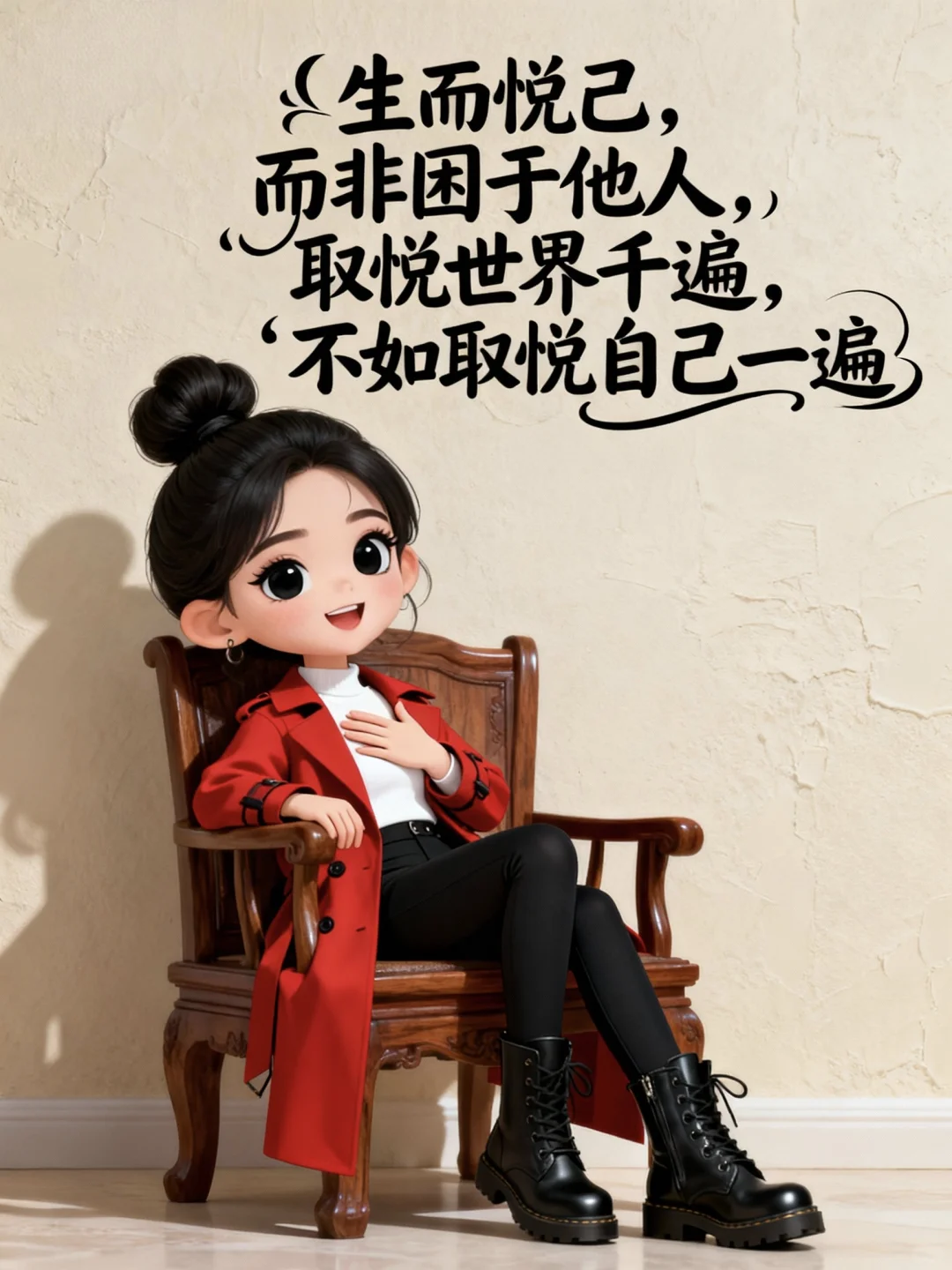 Ai绘画丨做一个人间清醒的拽女人