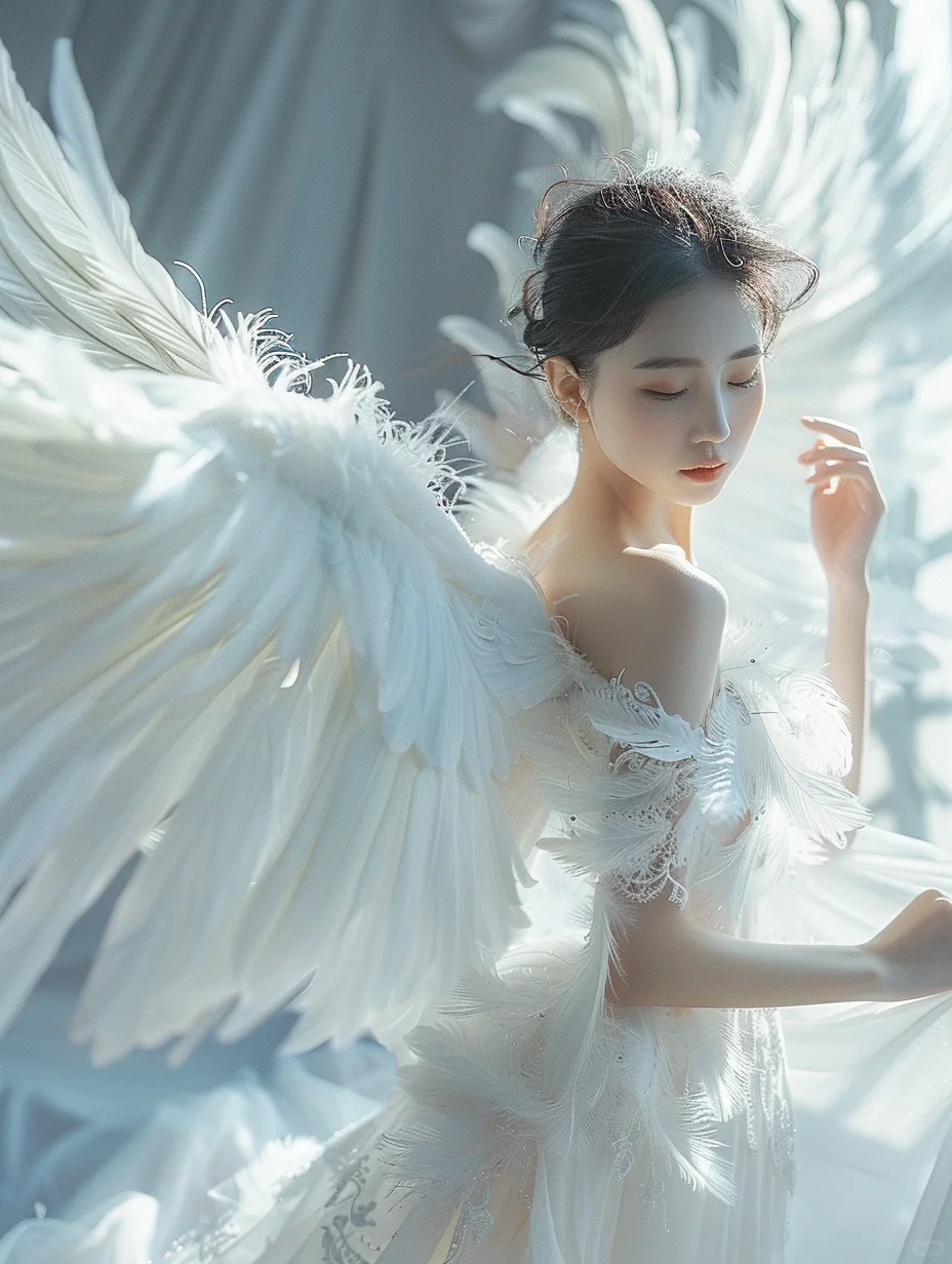 为什么比喻女孩是天使呢？