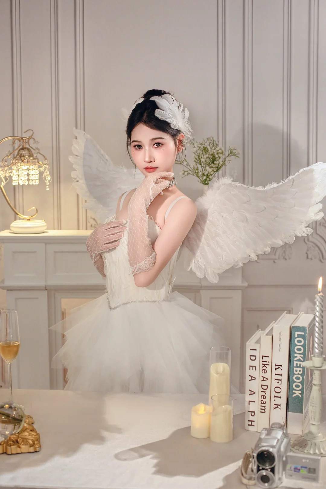 生日写真🎂ins上超火的天使少女写真太绝了❗