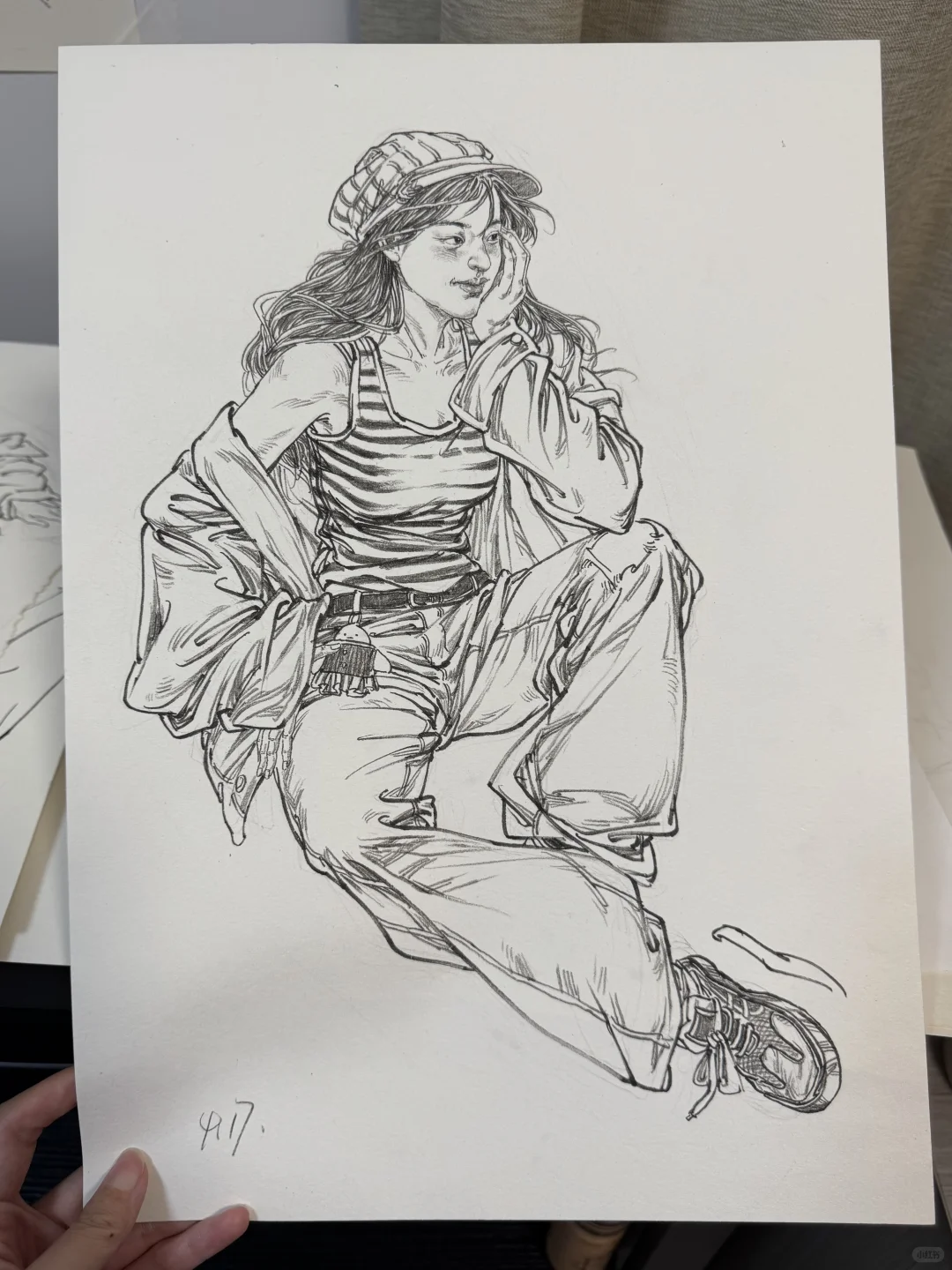 速写单人｜线性