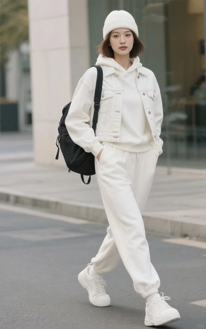 🍂早秋穿搭|高级白色质感穿搭