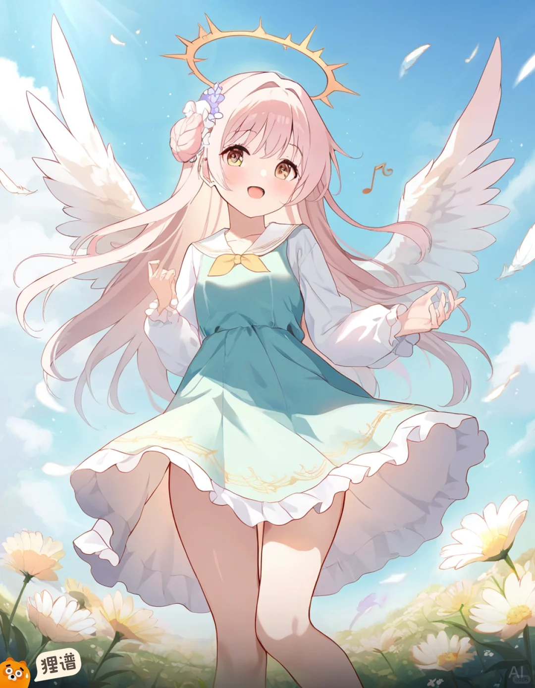 小天使来唱圣歌啦