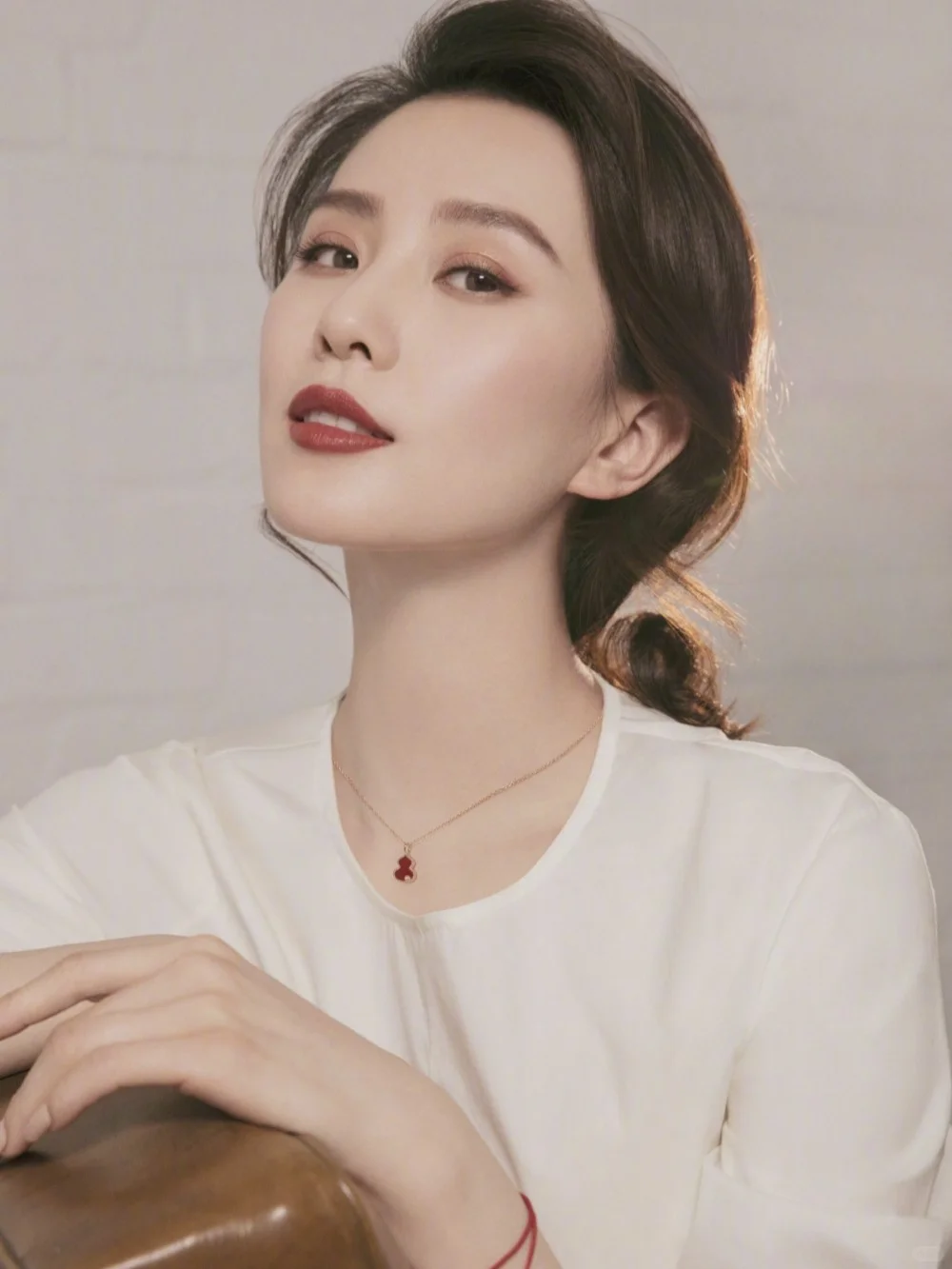 刘诗诗的长相可塑性真的很强，本身气质是人