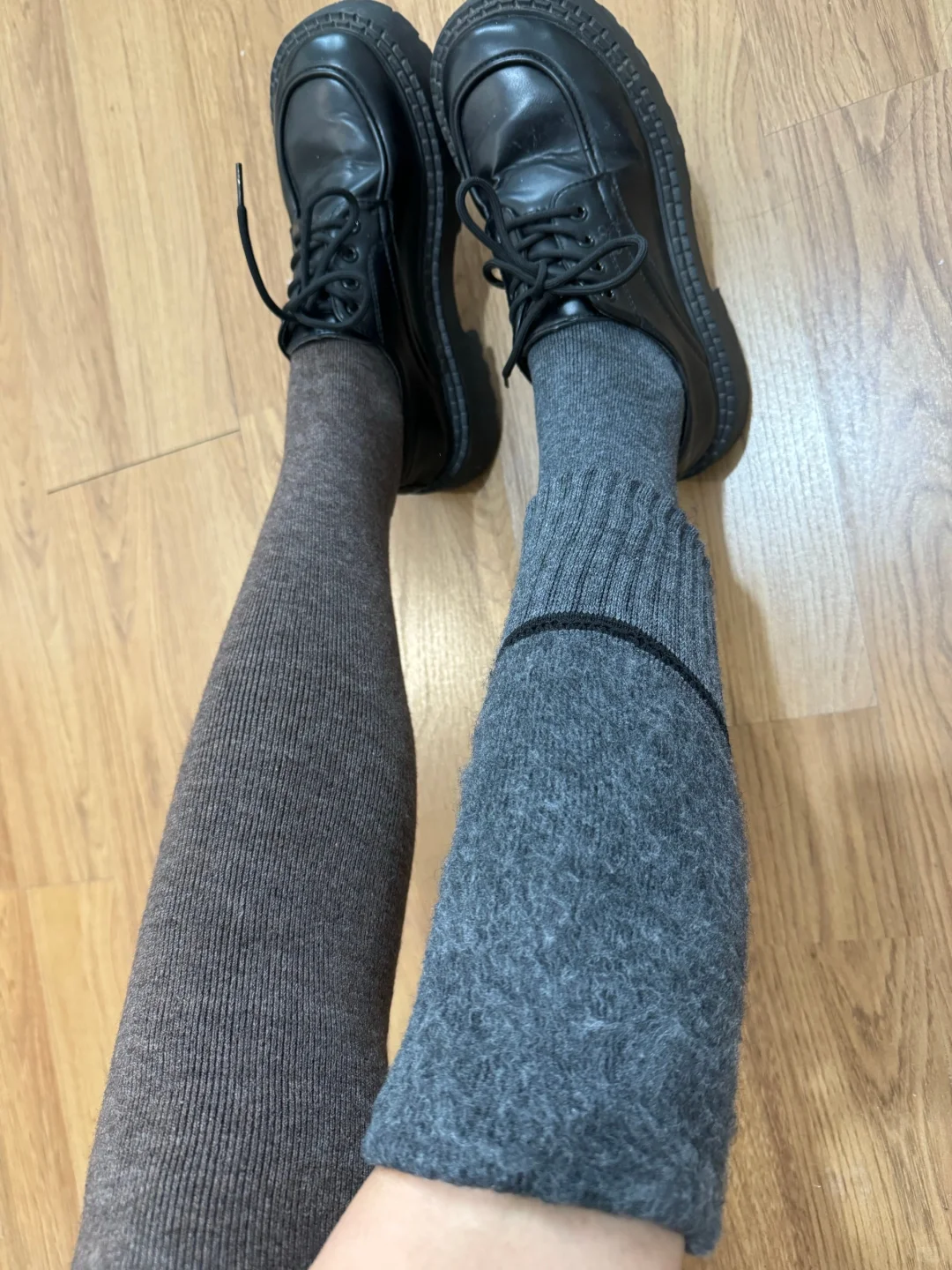 再不秋裤了😭孕妇过膝袜穿十分钟给热哭！