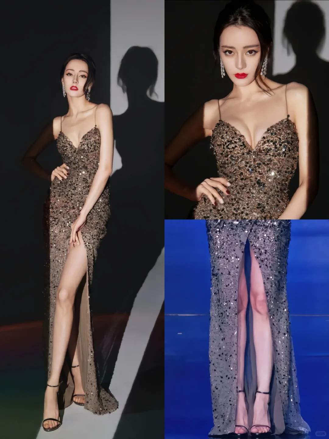 迪丽热巴真的从头美到脚，不愧是尤物之躯😍