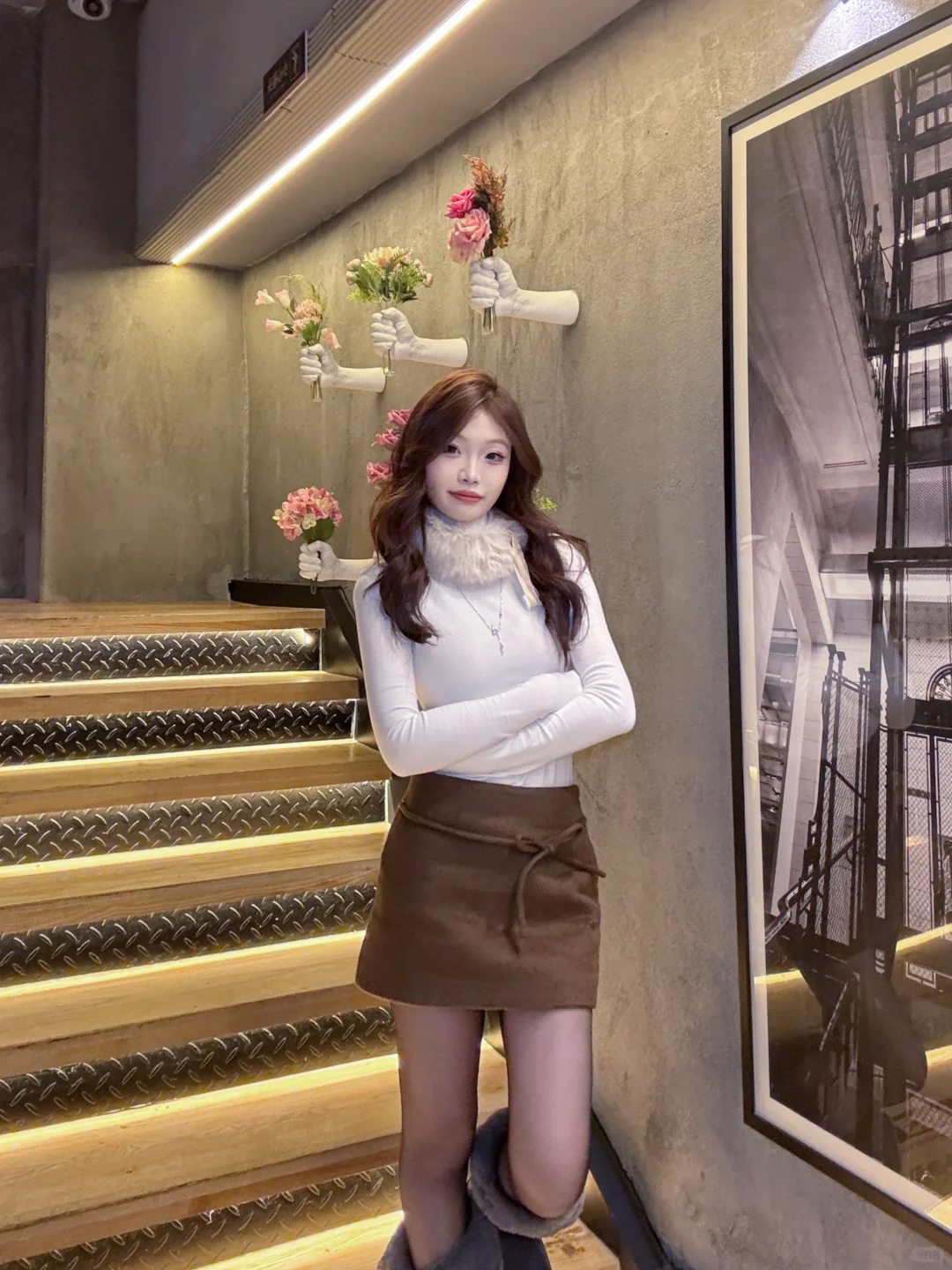 谁穿谁好看的韩系小裙子～