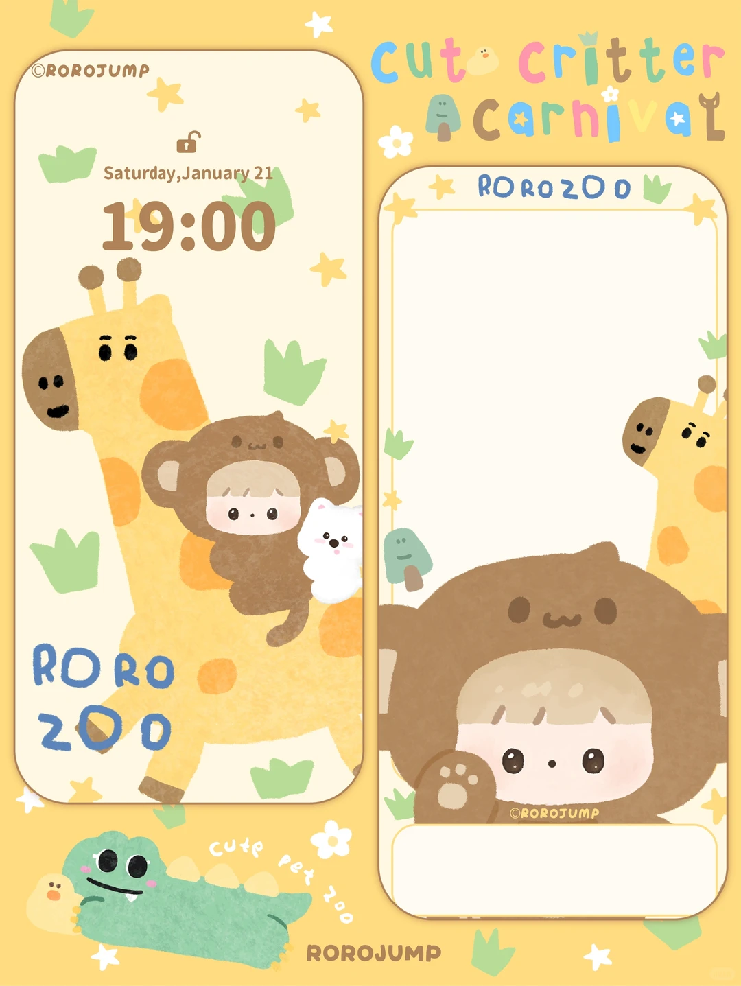 萌宠动物园系列｜壁纸已更新