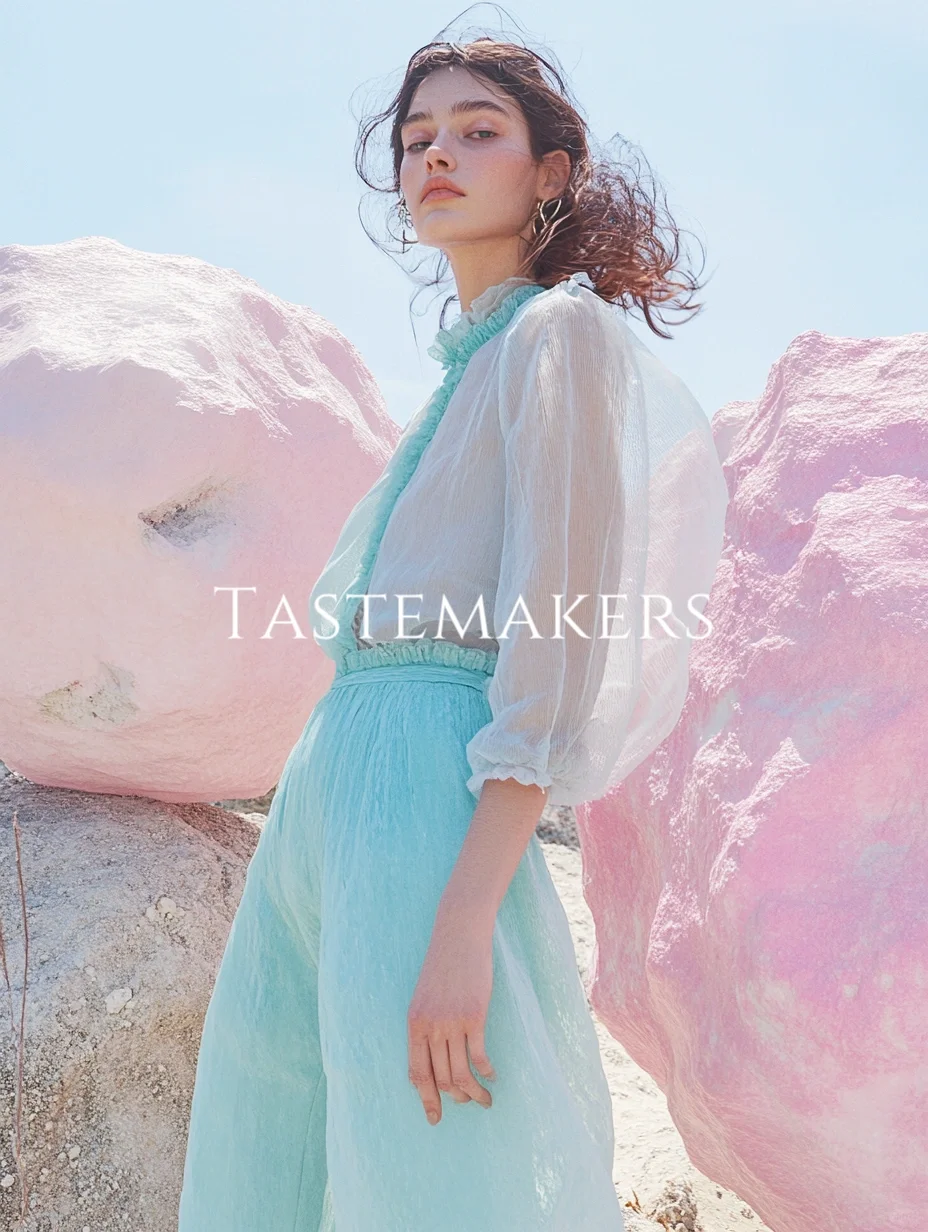 【商业拍摄】欧美模特马卡龙色系品牌大片