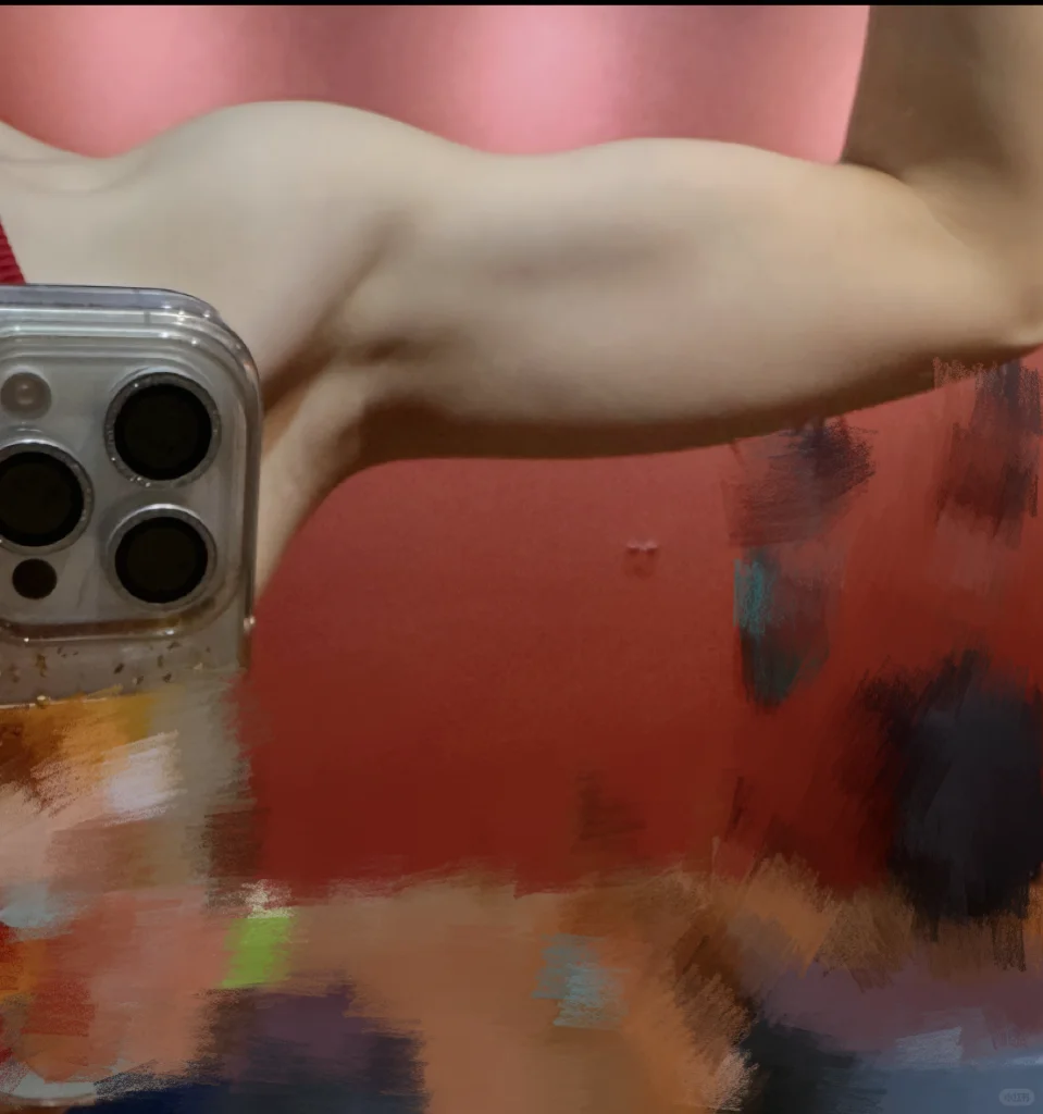 练啥拍啥🤪，自带线条感 😉