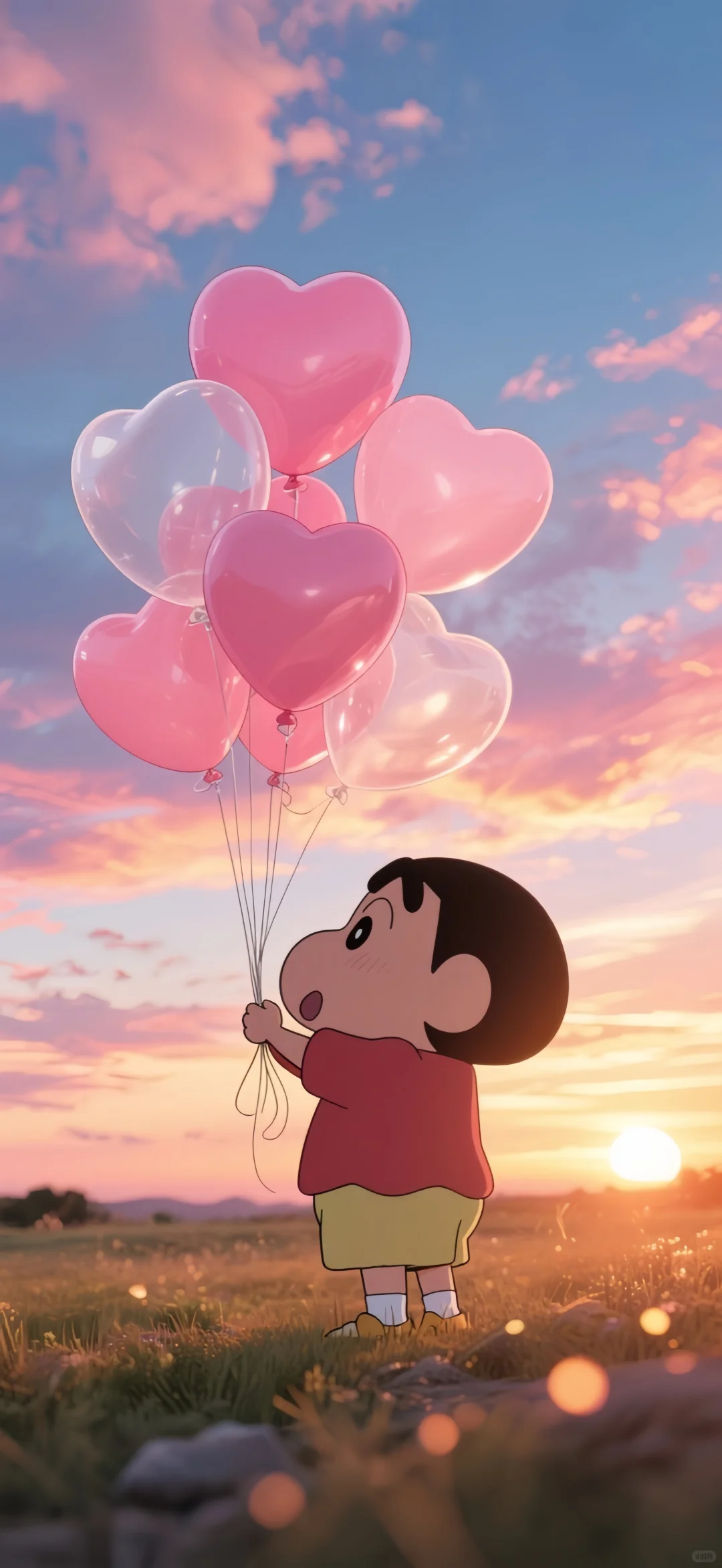 小新壁纸｜晚霞都变得甜甜的✨