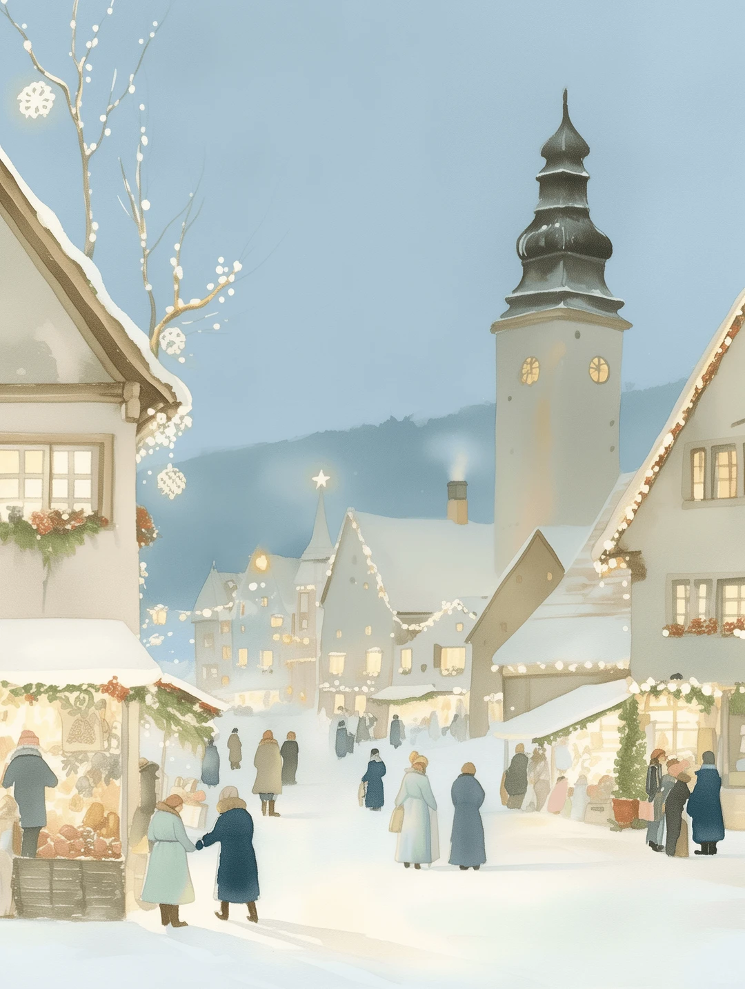 氛围感壁纸｜热闹与孤独