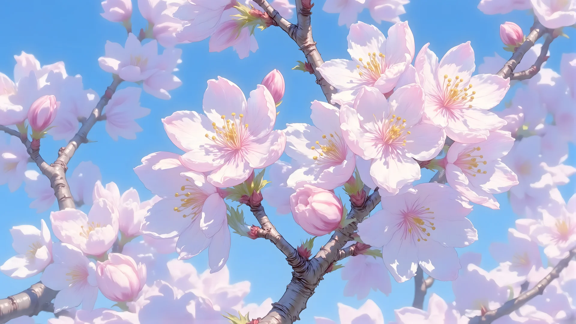 电脑壁纸 027-紫色天空