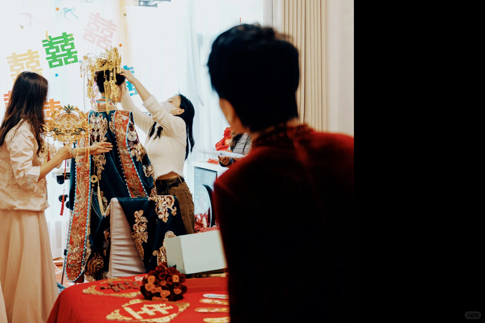 被这场汉服婚礼惊艳到了‼️