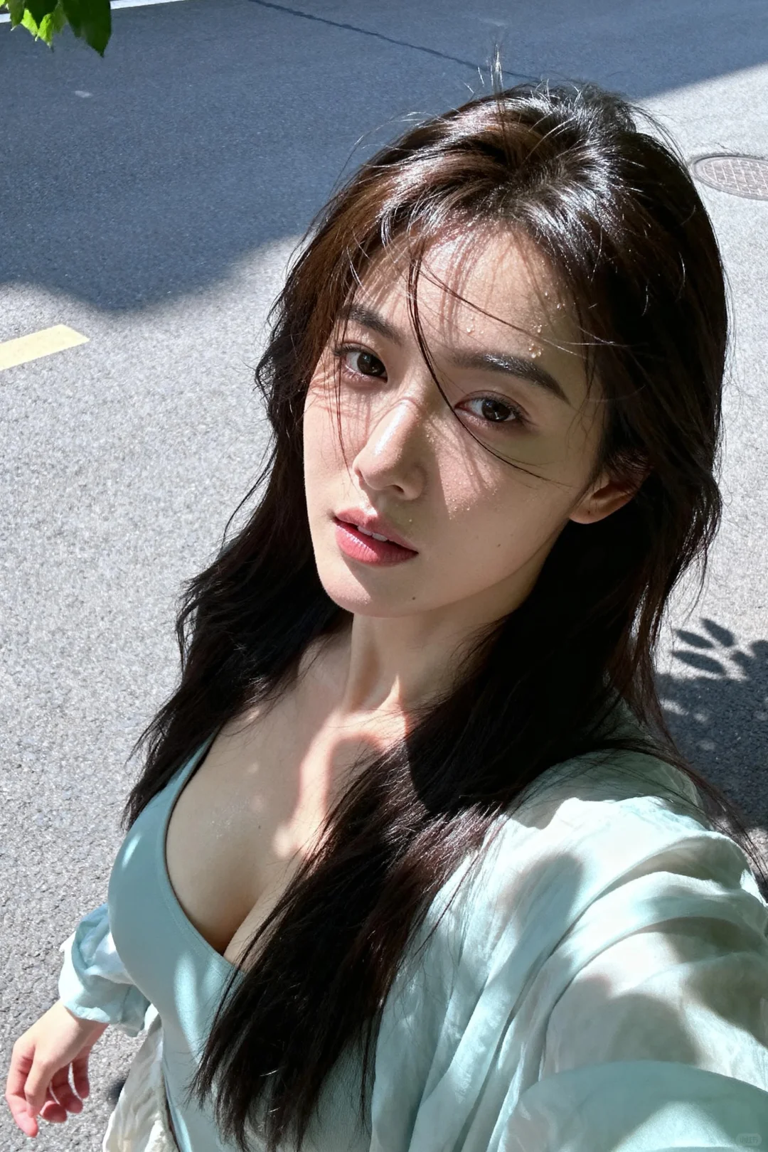 青春美女，清晨版