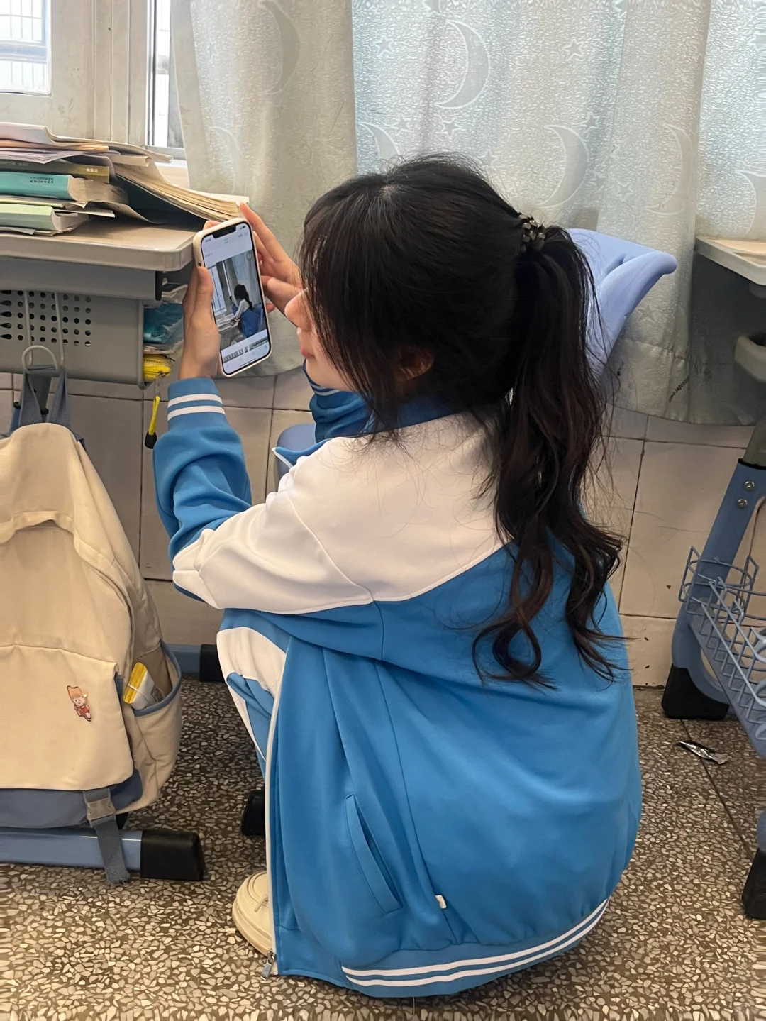 05女高｜高颅顶➕高马尾真是青春感的尽头