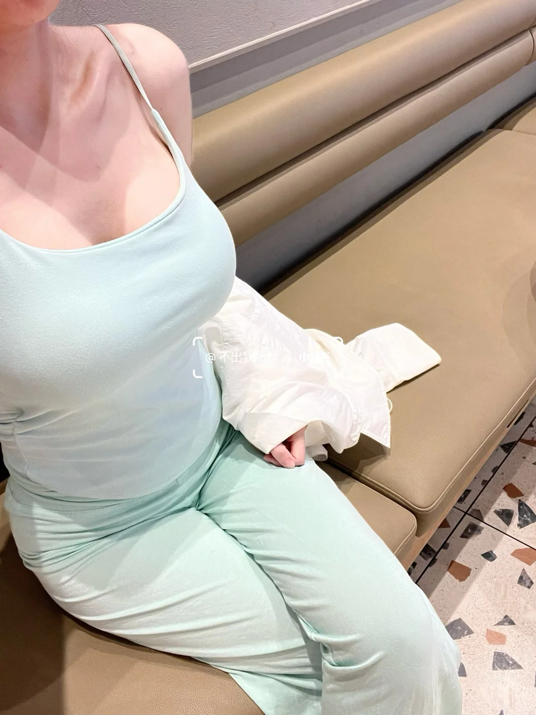 谁懂啊！！！好显白的薄荷绿！才20+✔️