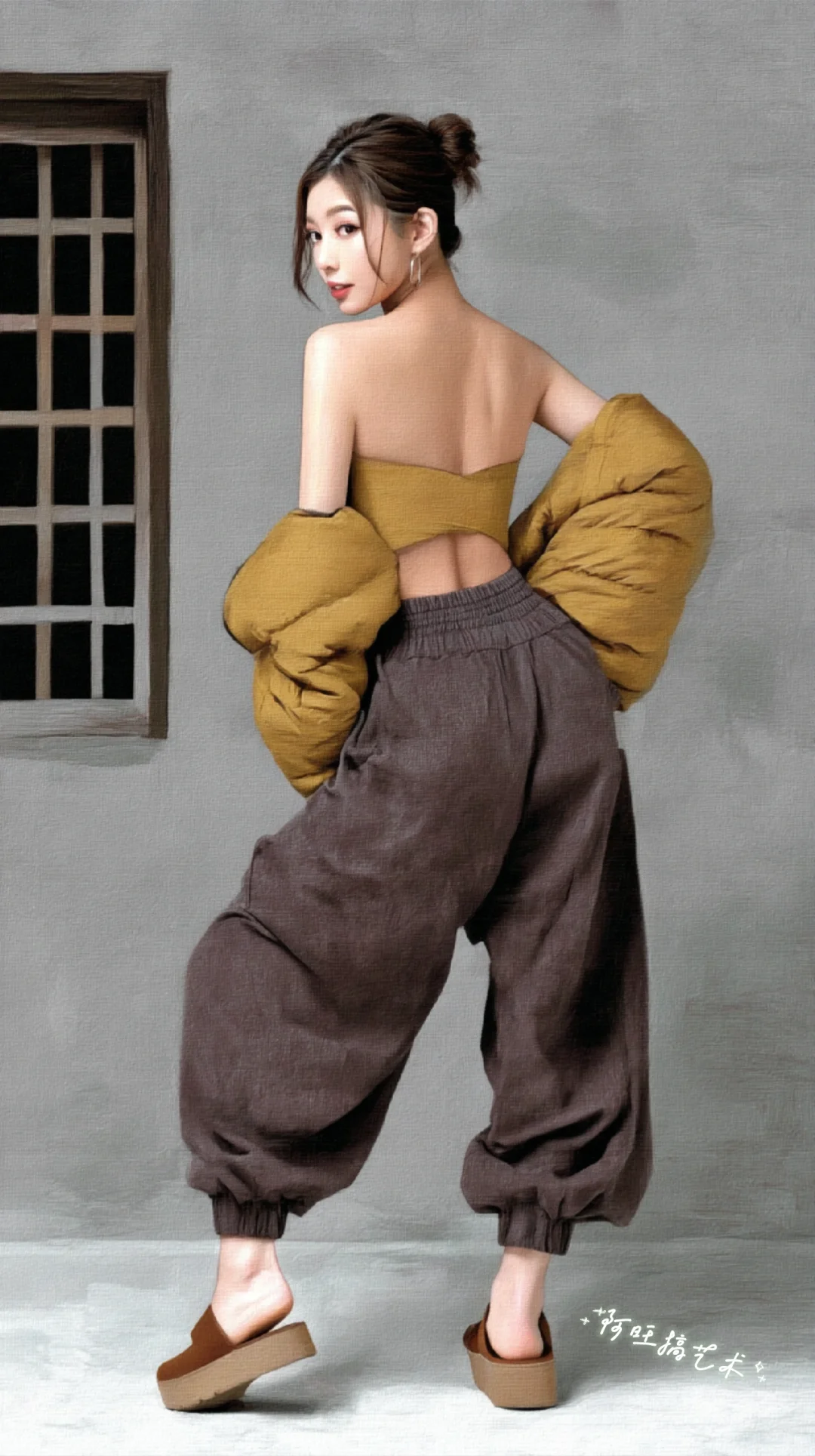 「挑战画100篇背影」可下载文件（25/100）