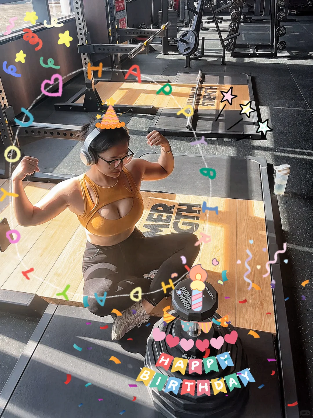 今天是28岁，健身的第9年💪