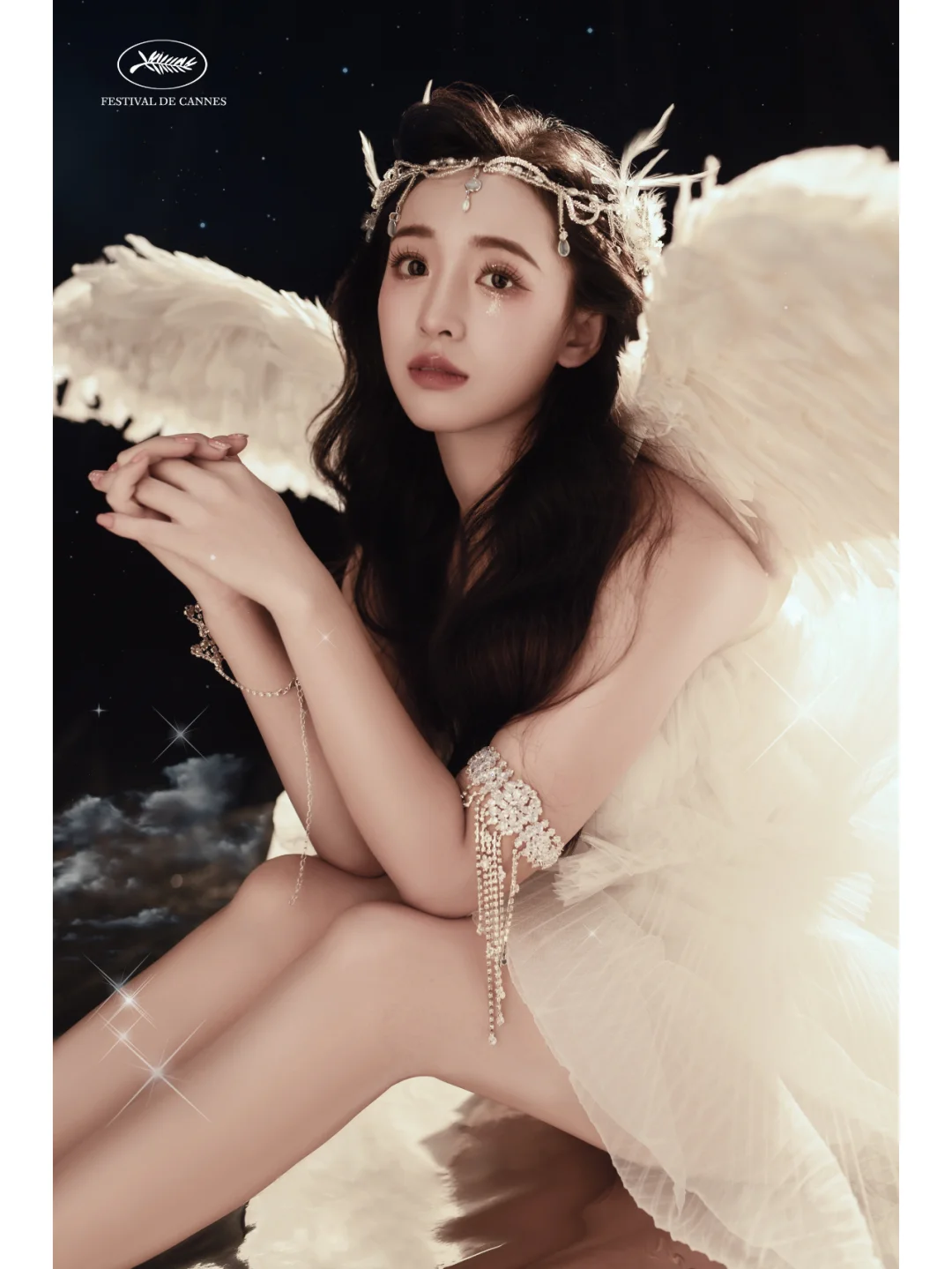 神女爱世人✨坠入凡间的天使女神写真