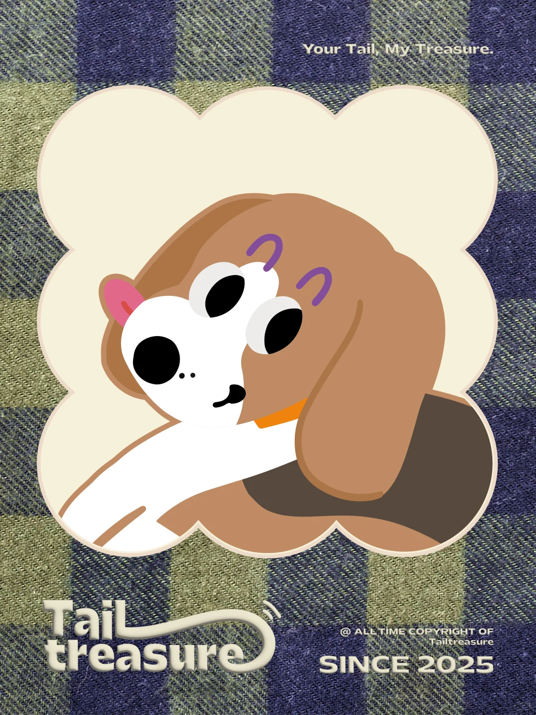 【小尾巴大头贴】这个秋冬iOS26遇到比格壁纸