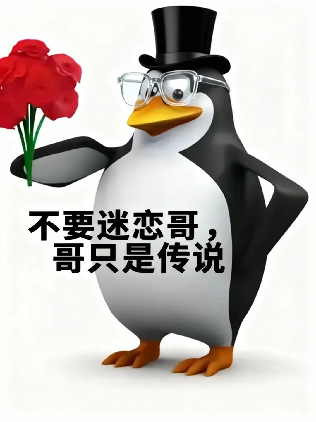 抽象企鹅表情包