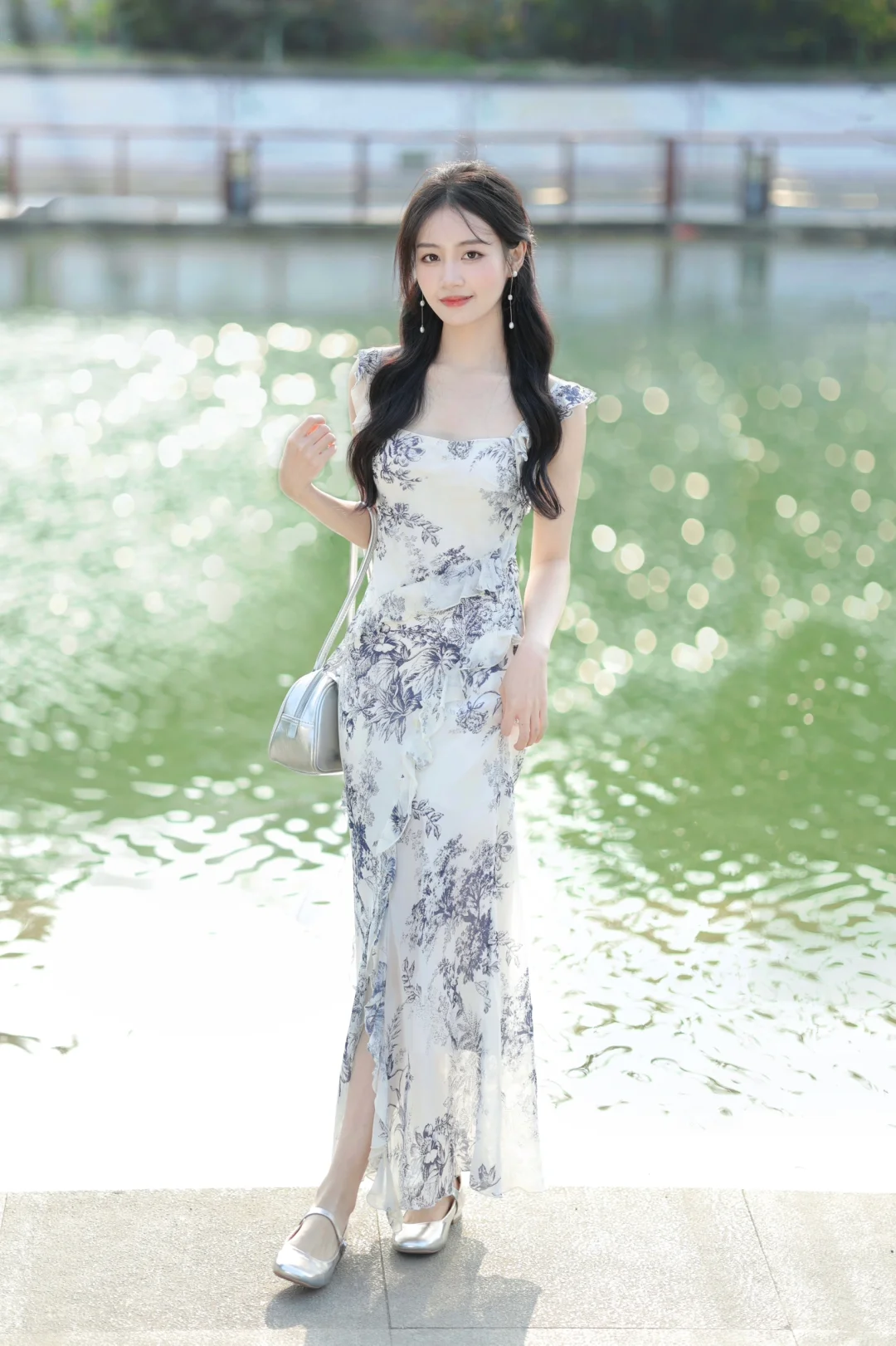 清冷温柔🍃穿上就是行走的水墨画~