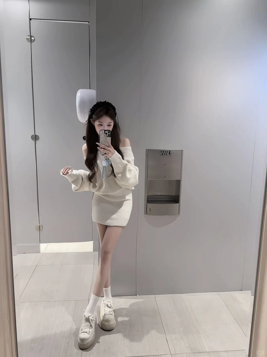 韩女白开水穿搭