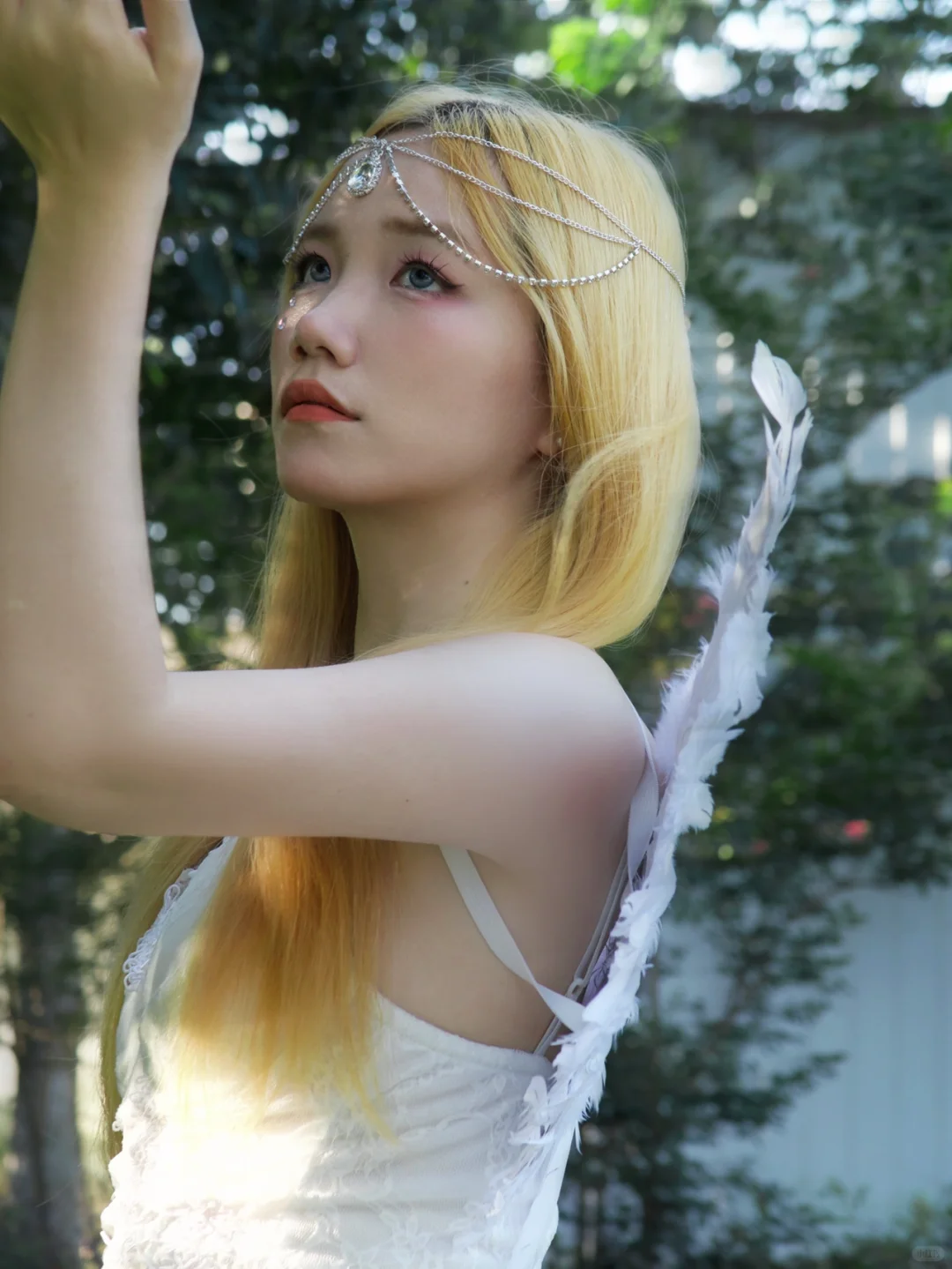 天使翅膀少女写真 | 天使降落人间👼🏻