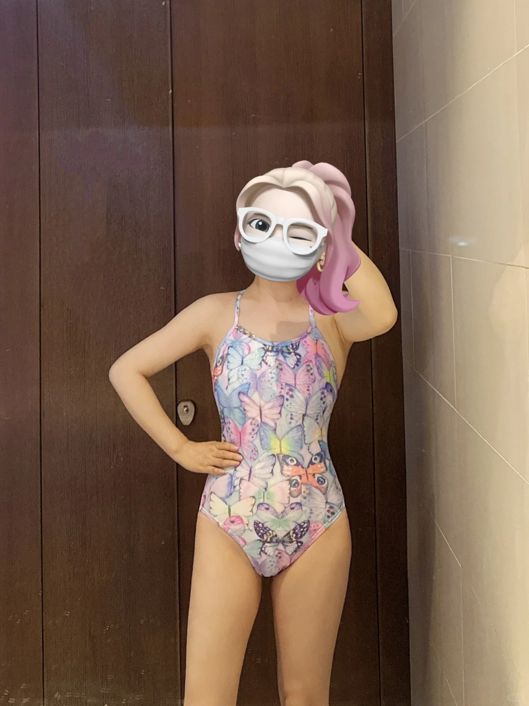 🦋蝴蝶控的蝴蝶泳衣