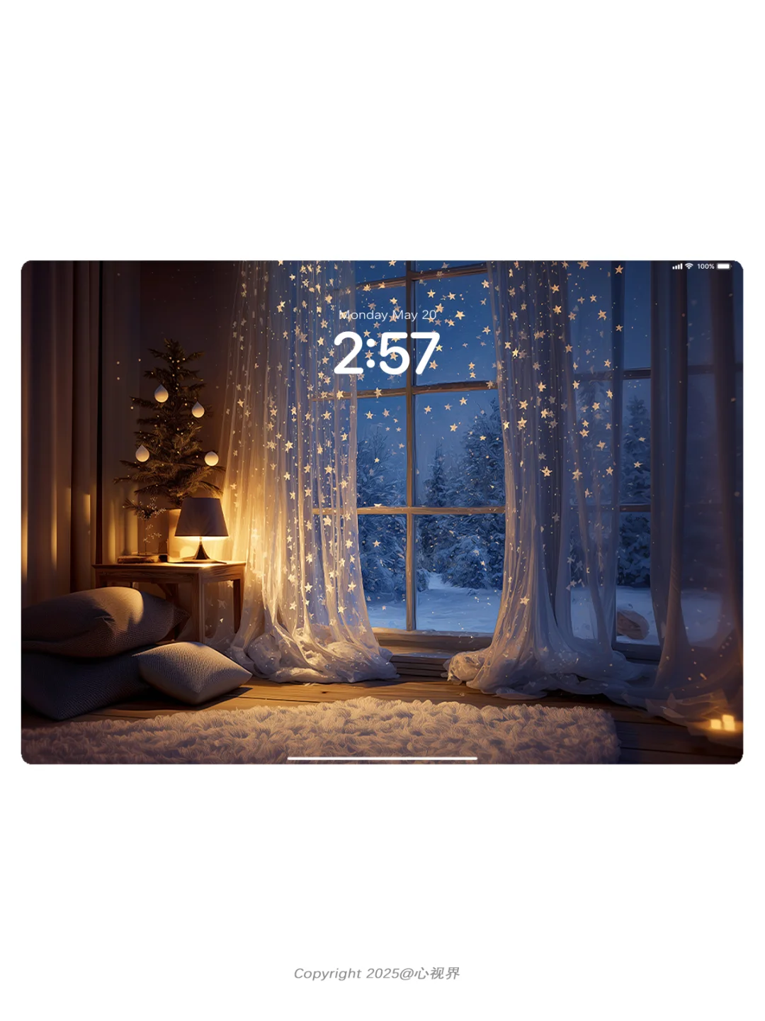 “✨当星星降落在雪落的窗前” | 176壁纸