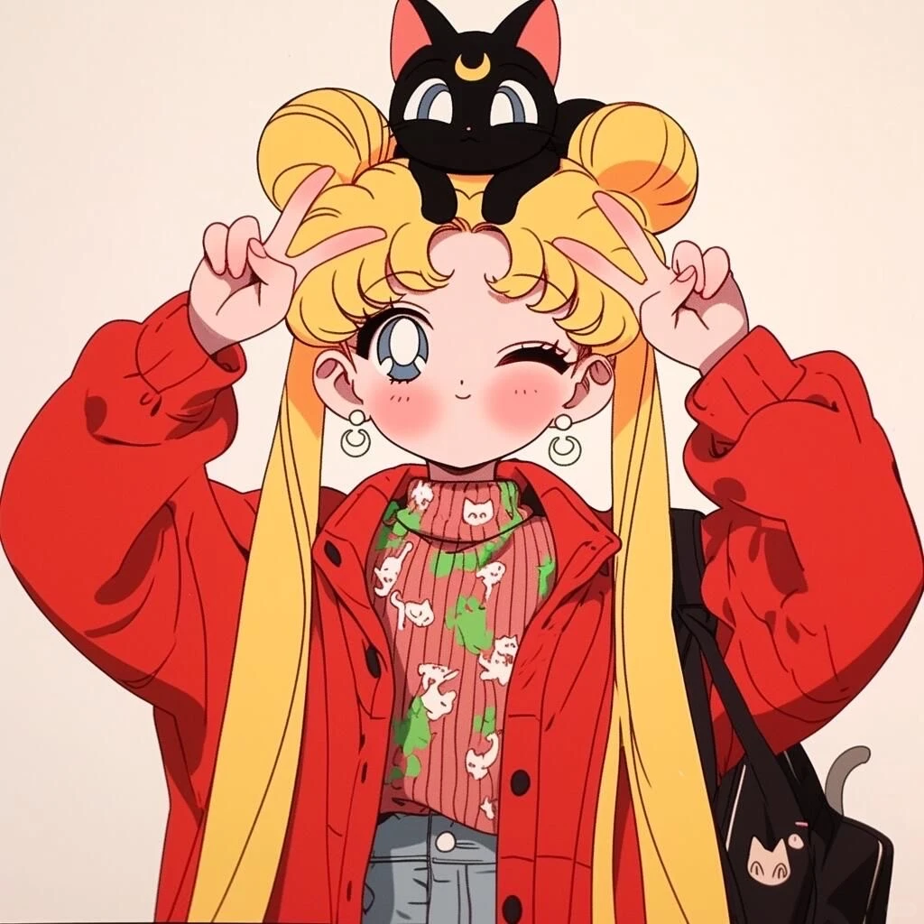 𝑾𝒆𝑪𝒉𝒂𝒕头像｜冬日美少女战士头像