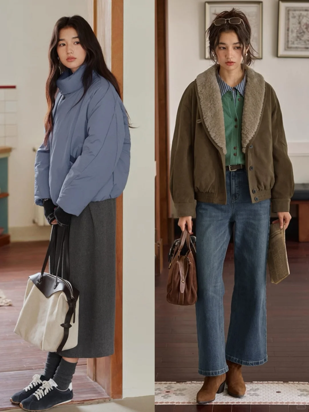 “复古色彩叠穿”法式穿搭：Solighter