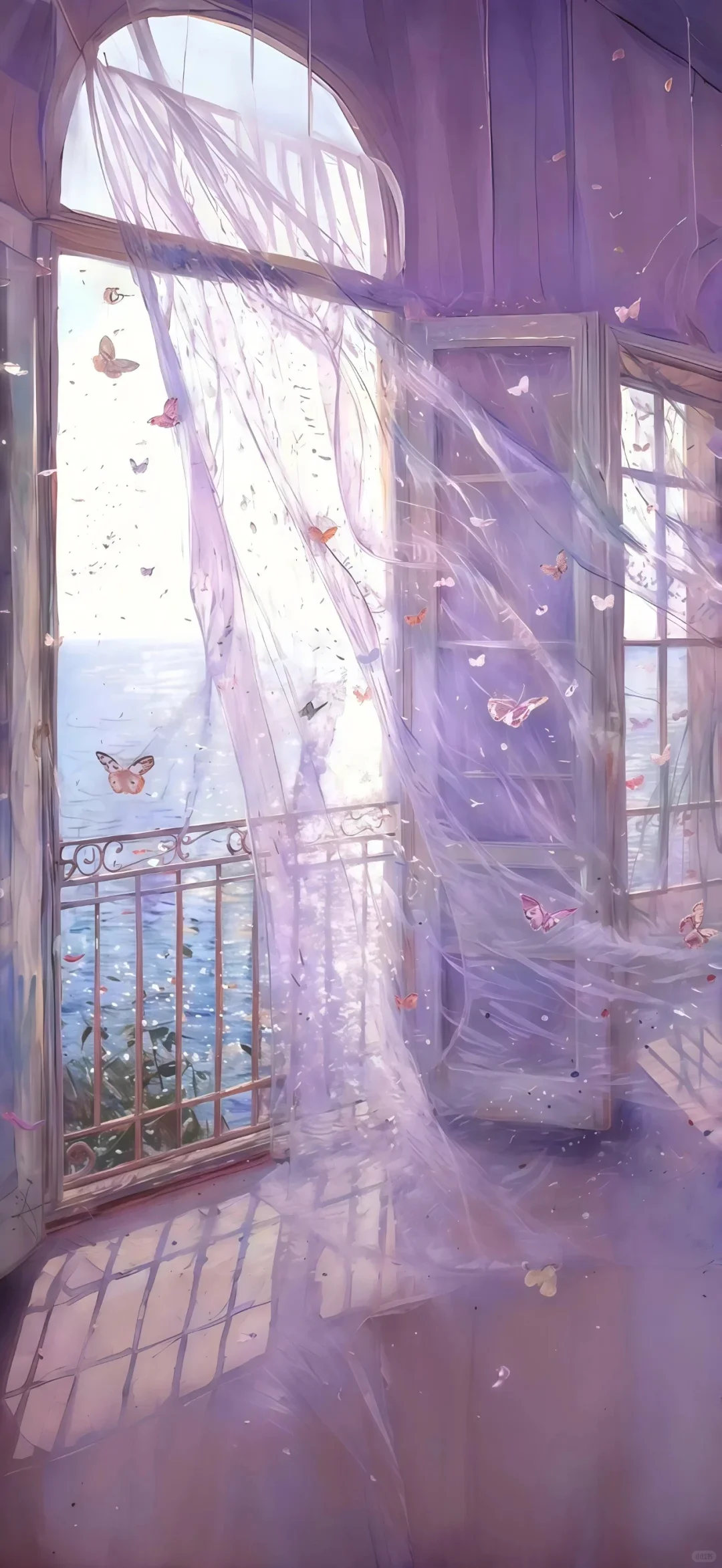 手机全屏背景壁纸｜银光星河