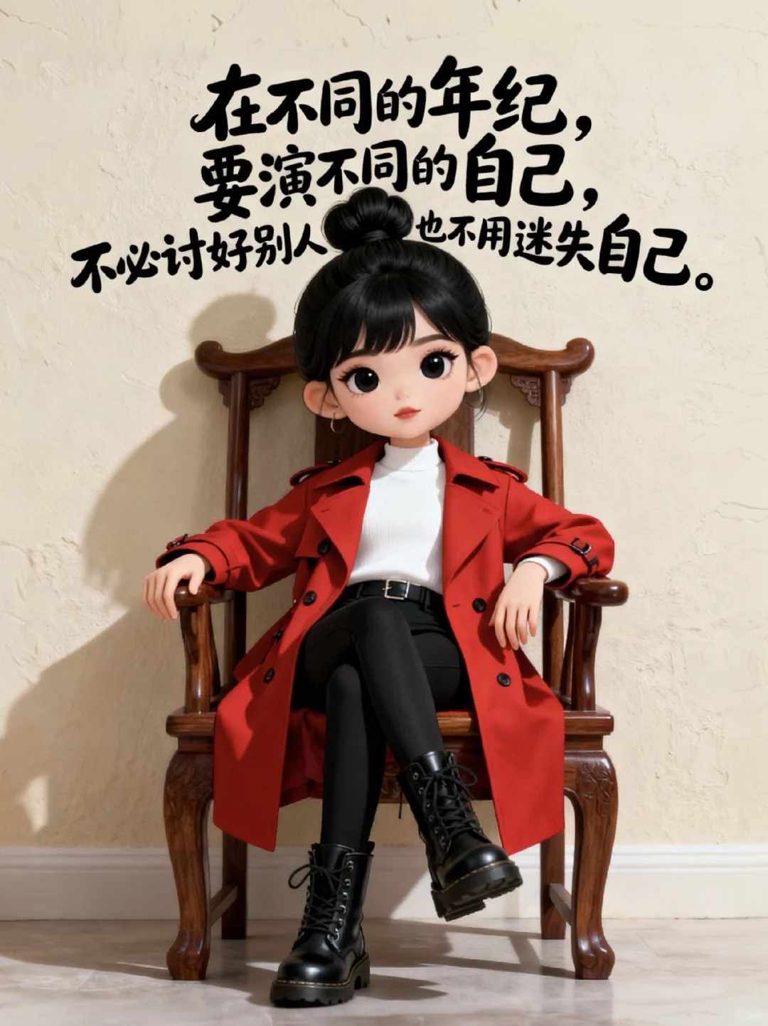 Ai绘画丨做一个人间清醒的拽女人