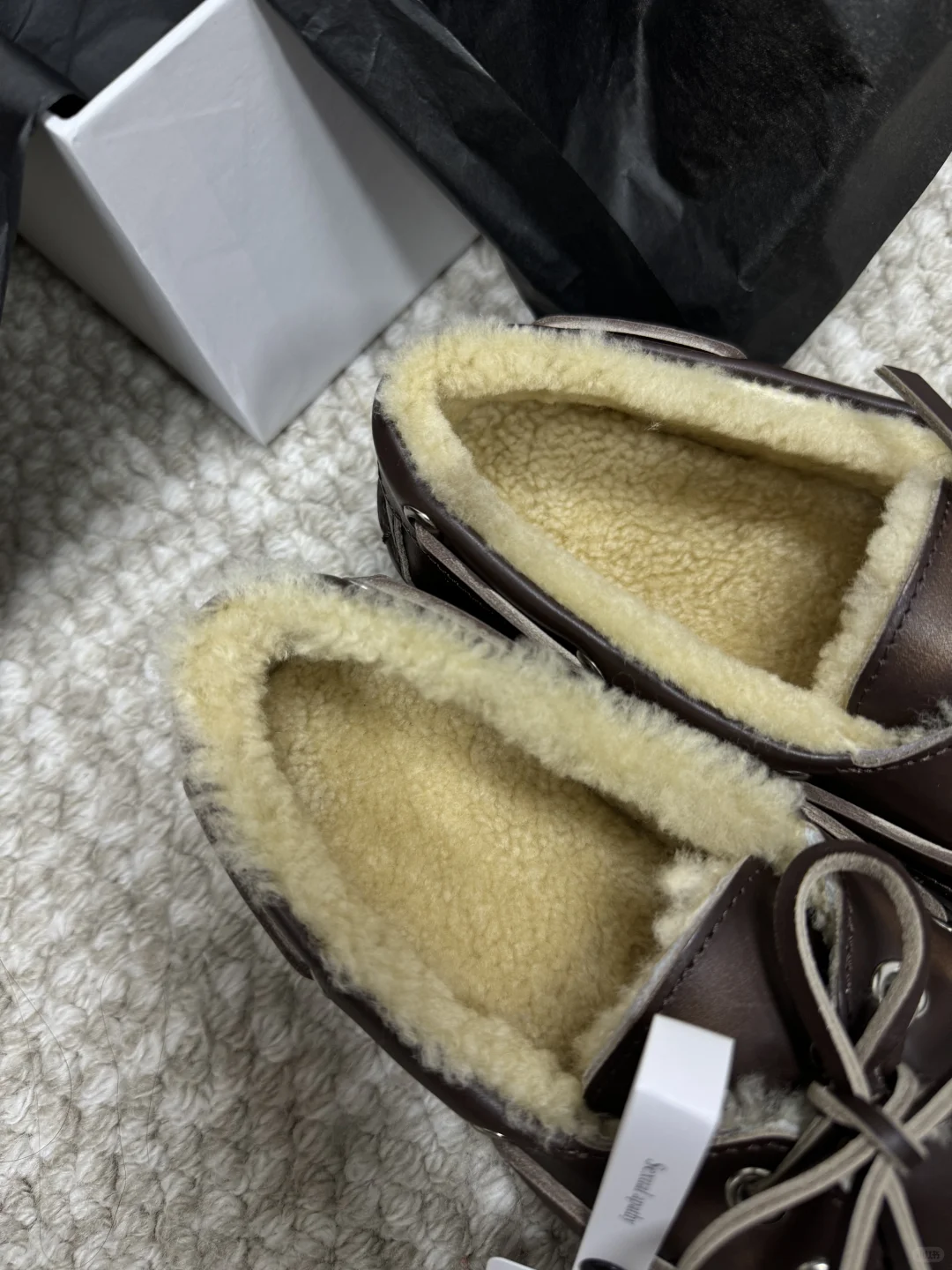 Live直出👞！是我爱的焦糖复古羊羔毛乐福鞋