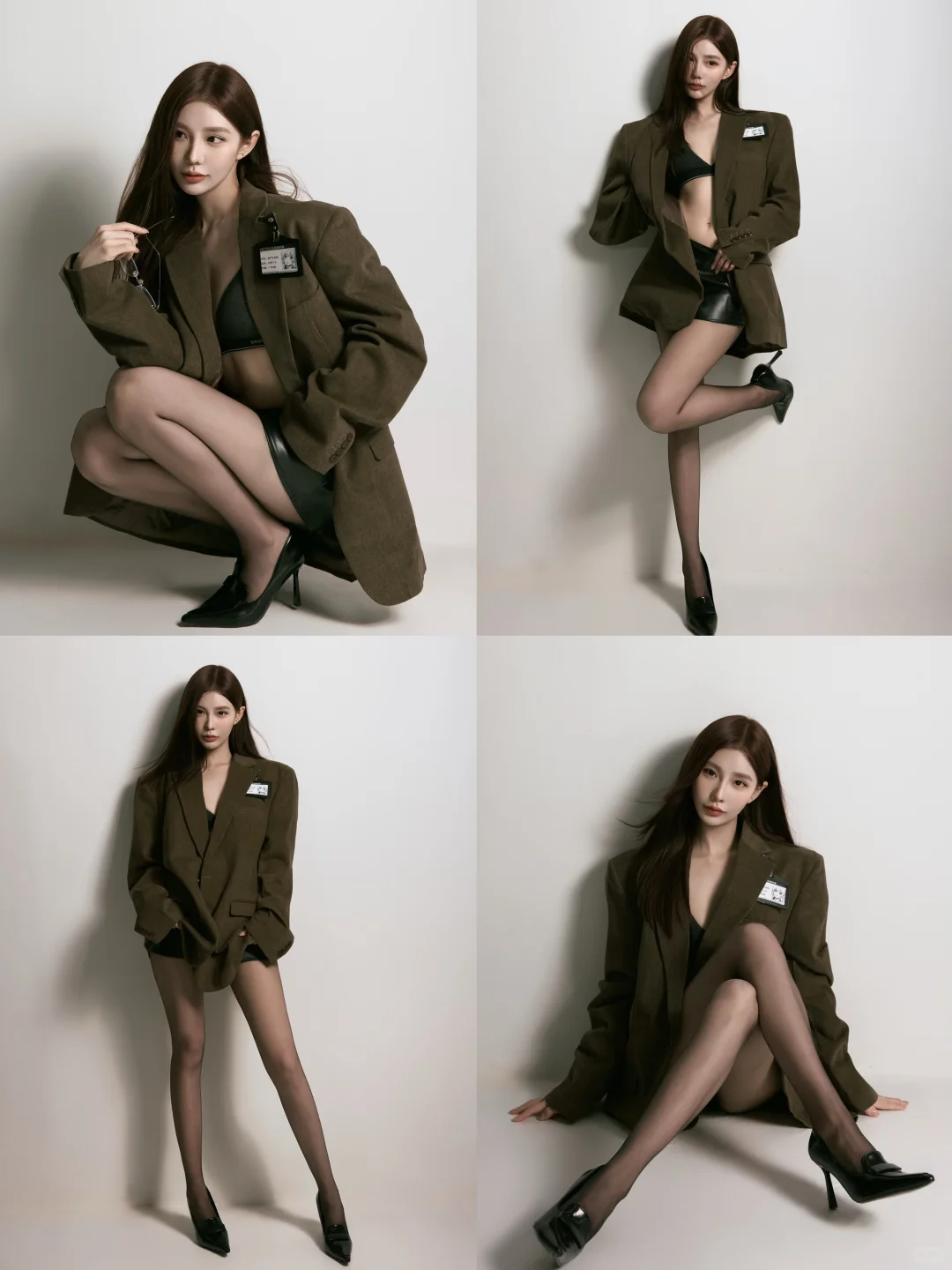 服装基础 模特就不基础