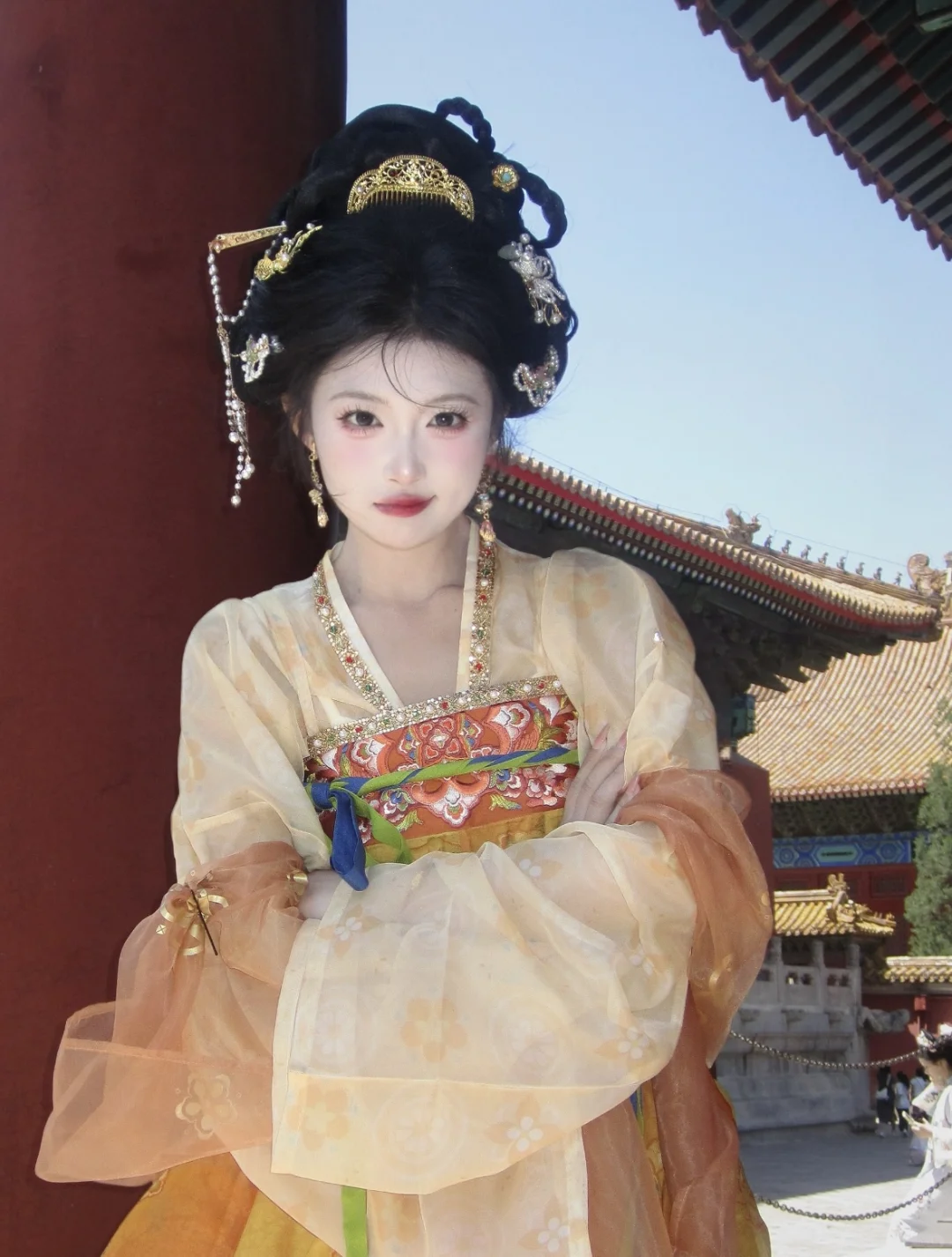 在北京体验唐风写真✨一秒梦回大唐盛世