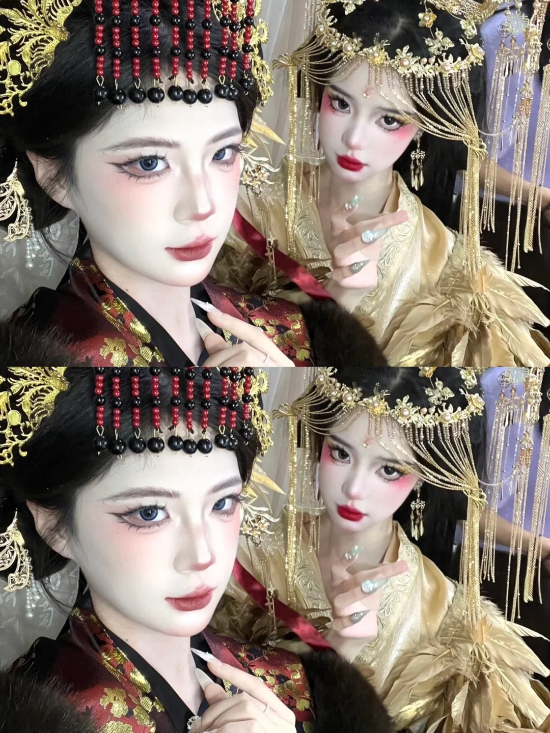 闺蜜写真｜权倾天下的女帝和她的绝美宠妃。