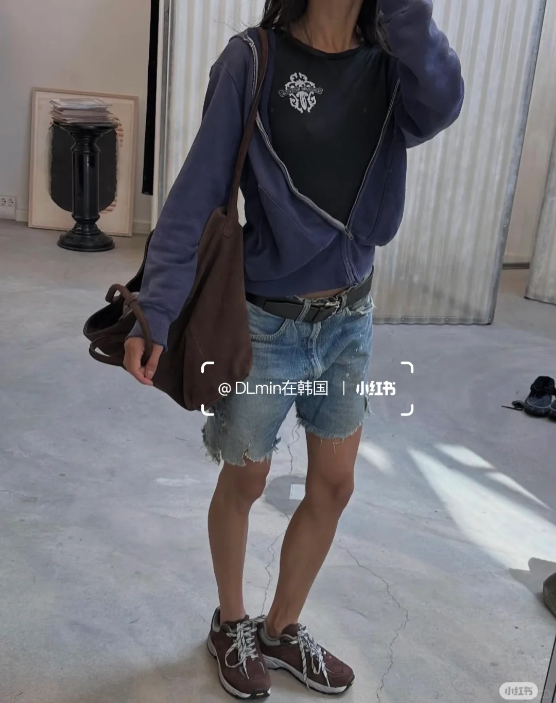 韩女的松弛感、太爱了～low classic 运动鞋